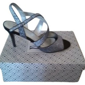 M by Marinelli SOLL Silver Heels Sz 10